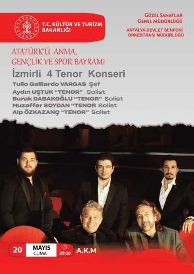 ADSO İzmirli Dört Tenor Konseri